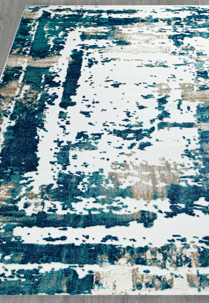 ELIT 9189A L.BLUE L.CREAM 3 carpet-room